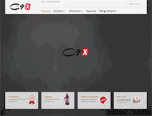 Tablet Screenshot of cgx.com.tr